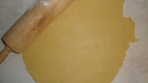 шоколадно-персиковый тарт