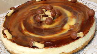Сливочный тарт с карамелью
