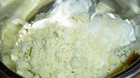 сливочный тарт с карамелью