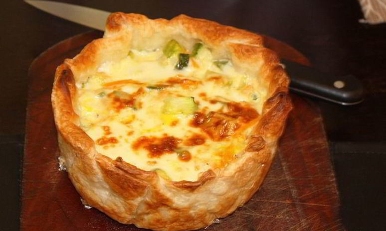 Рецепт тарта из цукини