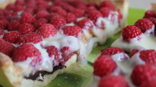 Тарт малиновый