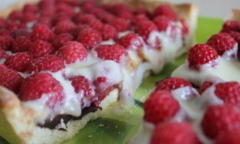 Рецепт тарта малинового