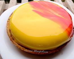 Тарт с абрикосами и лавандой