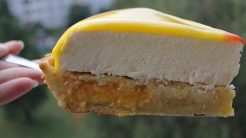 тарт с абрикосами и лавандой