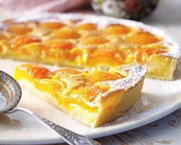 Тарт с абрикосами