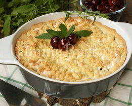 Тарт с черешней