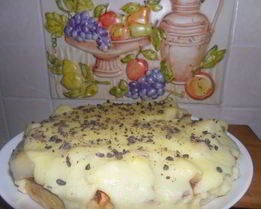 Тарт с грушами