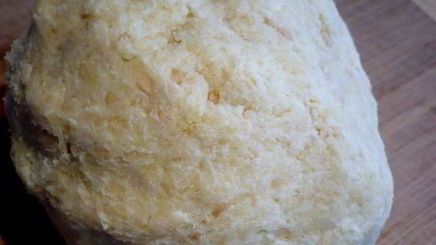 тарт с красной чечевицей и кокосом