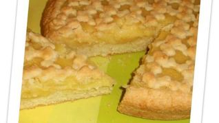 Тарт с лимонным кремом