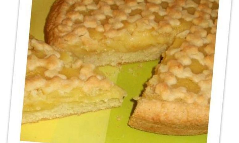 Рецепт тарта с лимонным кремом