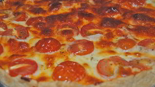 Тарт с помидорами и сыром