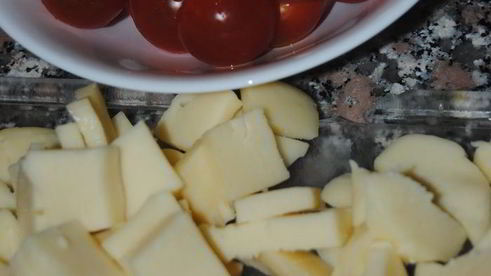 тарт с помидорами и сыром