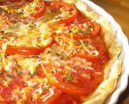 Тарт с помидорами