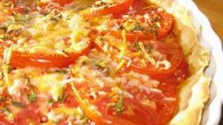 Тарт с помидорами