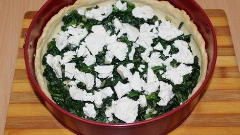 тарт со шпинатом