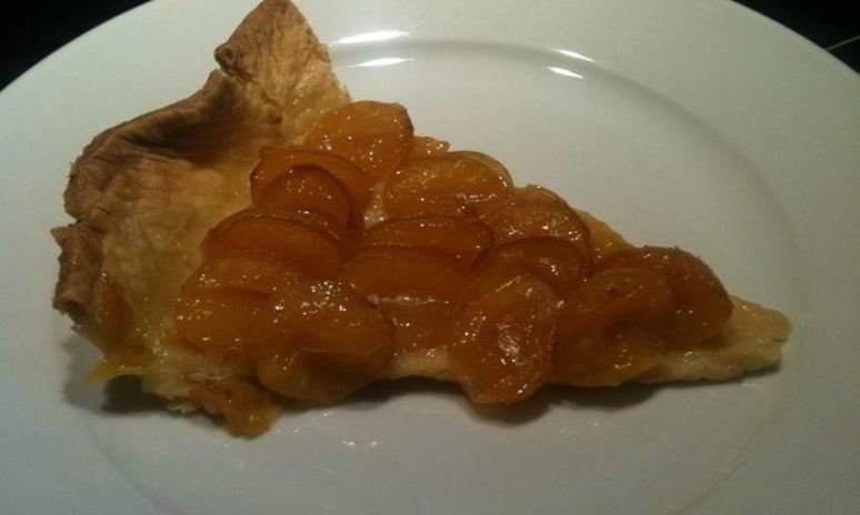 Рецепт тарта со сливами мирабель