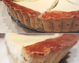 Тарт творожно-ванильный