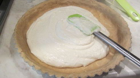 тарт творожно-ванильный