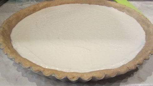 тарт творожно-ванильный