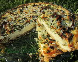 Тарт Творожный с зеленью