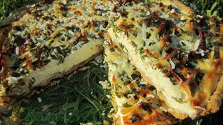 Тарт Творожный с зеленью