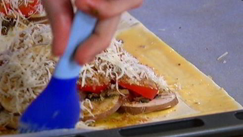 тарты с грибами и тимьяном