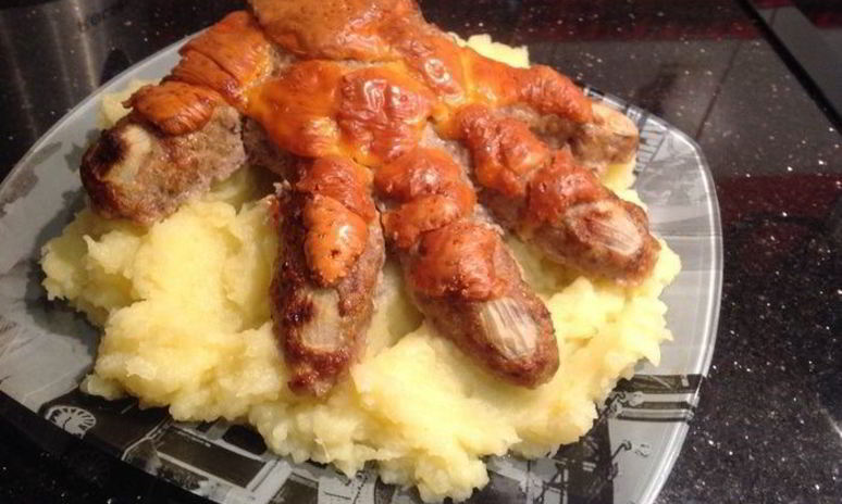 Рецепт тыквы рука монстра на хэллоуин