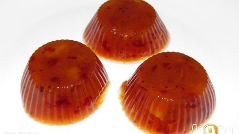 тыквенно-клюквенное желе