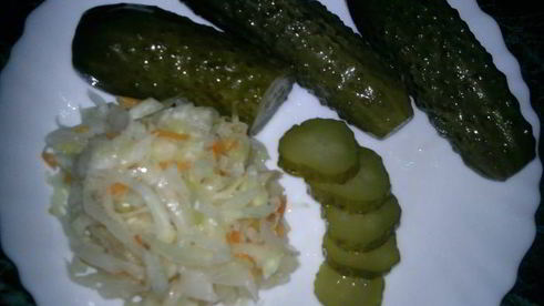 вкусная закуска — сельдь с отварным картофелем