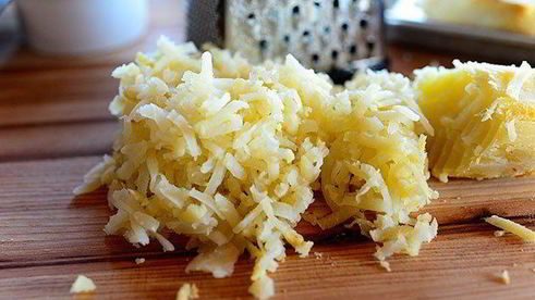 картофельные корзинки с яичницей-глазуньей