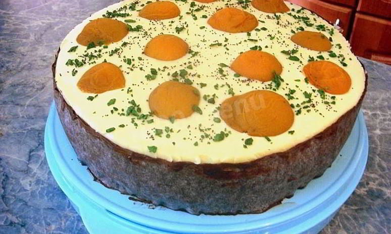 Рецепт торта яичница-глазунья