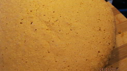 торт яичница с персиками