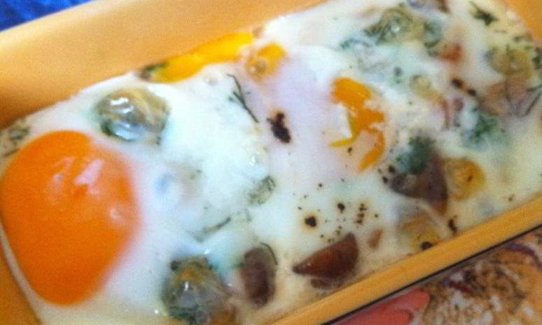 Рецепт воскресной яичницы