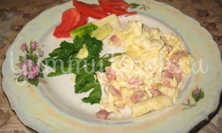 Рецепт яичницы-болтуньи