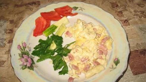 яичница-болтунья