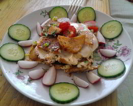 Яичница королевская