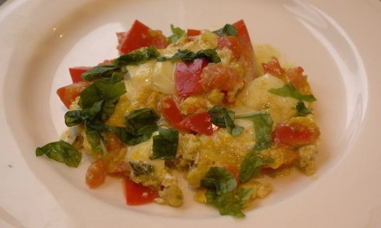 Рецепт яичницы по-неаполитански