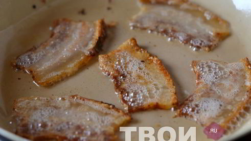 яичница с беконом