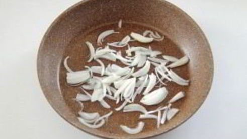 яичница с грибами