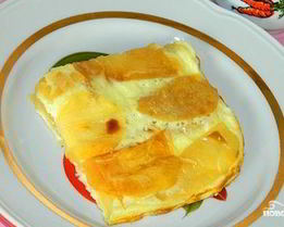 Яичница с яблоками