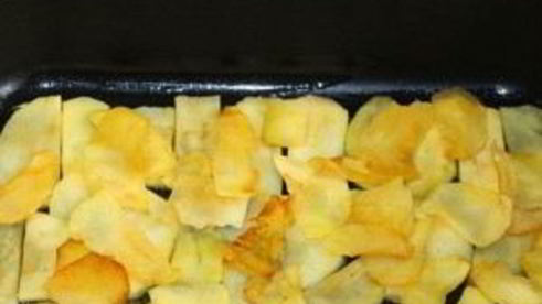 яичница с яблоками