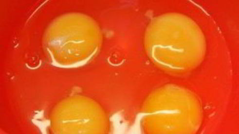 яичница с яблоками