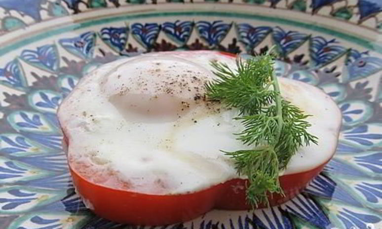 Рецепт яичницы с жидким желтком