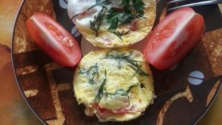 Яичница в микроволновке