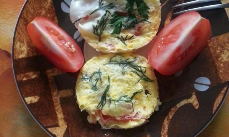 Рецепт яичницы в микроволновке