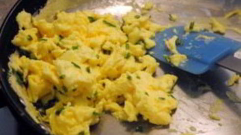 яичница взбитая