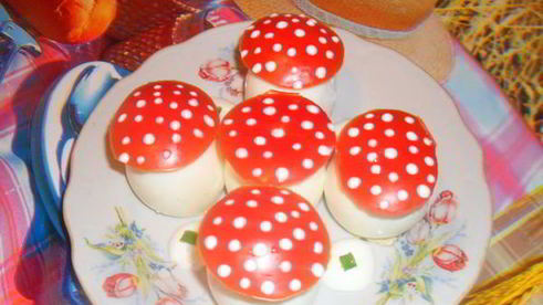 закуска грибочки