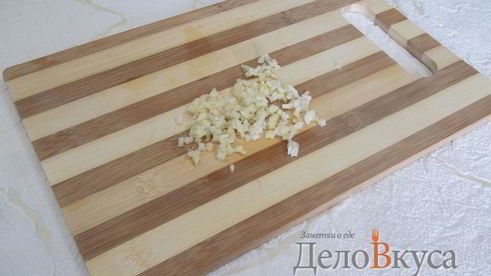 закуска из баклажан и помидоров с чесноком