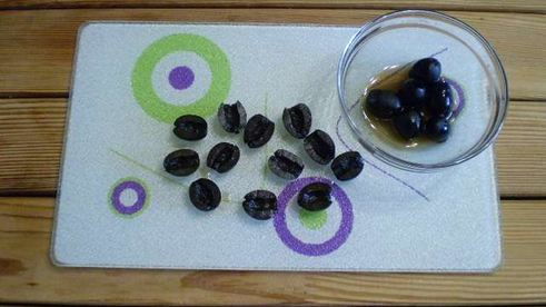 закуска из баклажанов павлиний хвост