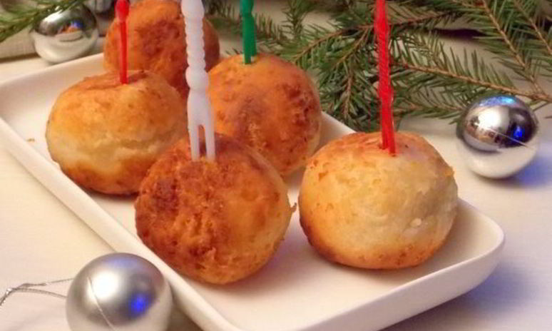 Рецепт закусочных сырных шариков